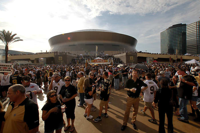 Saints fans have a reputation for two things: Enjoying a good celebration and making things difficult on opposing teams. (Derick E. Hingle/US Presswire)